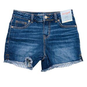 NWT Cat & Jack, 10-12 Years, denim cut off shorts, Blue